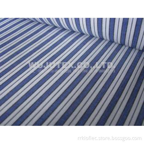Good Quality Plain Weave Stripe Fabric, Cotton Yarn Dyed F